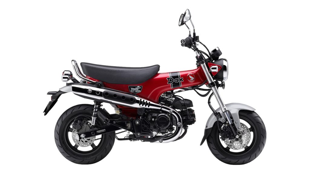 Honda ST125 DAX 2024 Pearl Nebula Red