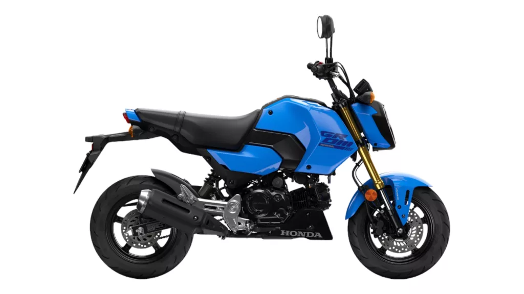 Honda MSX125 Grom 2025 Candy Blue