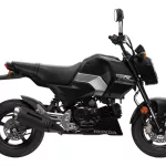 Honda MSX125 Grom 2025 Matte Black Metallic